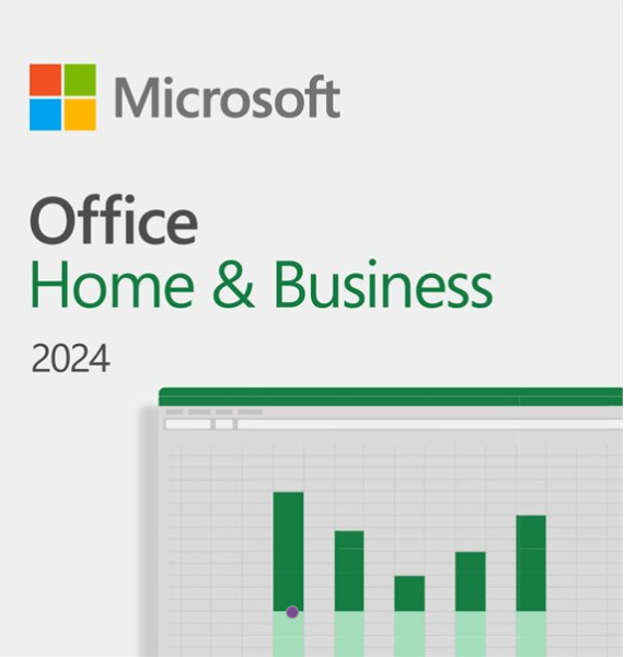 MS Office Home and Business 2024 1 PC/MAC, DE Box