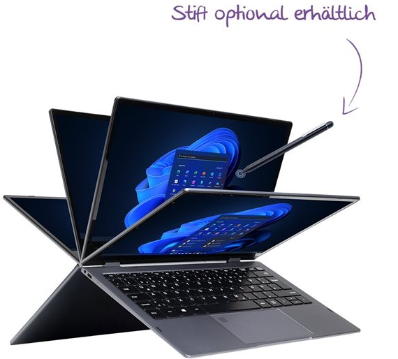 TERRA MOBILE 360-13, Intel i5-1135G7, 512GB, 16GB, W11P