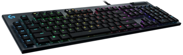 LOGITECH G815 LIGHTSYNC RGB Mechanical Gaming Keyboard – GL Linear - CARBON - DEU - CENTRAL