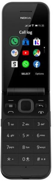 Nokia 2720 Flip Dual SIM schwarz Klappentelefon