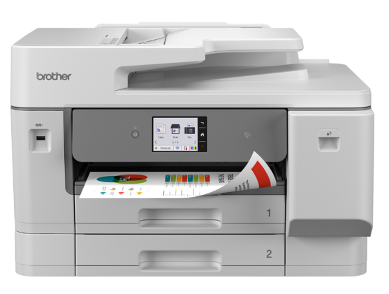 Brother A3 Tintenstrahl Multifunktions Drucker 4 in 1 MFC-J6975DW, 31 Seiten pro Minute, LAN, WLAN
