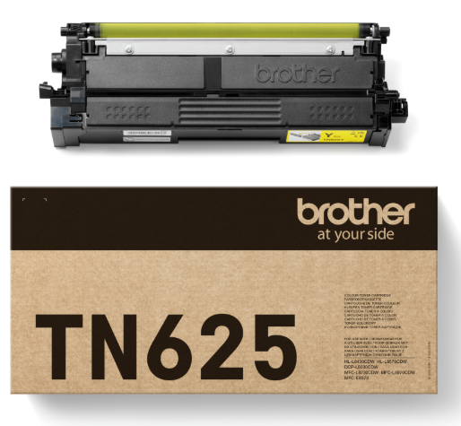 orig. Toner Brother TN-625Y ca. 1.800 Seiten yellow/gelb