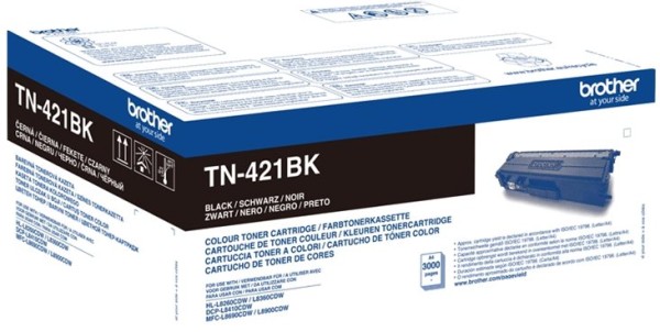 orig. BROTHER TN-421BK Tonerkassette black/schwarz ca. 3000 Seiten