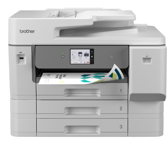 Brother A3 Tintenstrahl Multifunktions Drucker 4 in 1, MFC-J6977DW, 31 S/min, LAN, WLAN