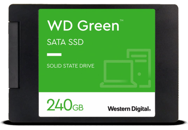 WD Green SSD 240GB SATA III 6Gb/s 6,4cm 2,5Zoll 7mm Bulk WDS240G3G0A