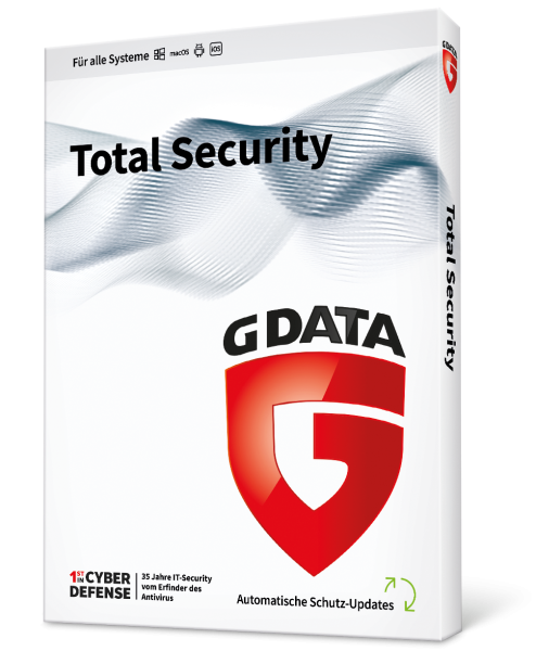 GDATA Total Protection für 3 User für 1 Jahre Vollversion Download Key only