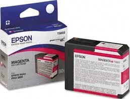 orig. Tintenpatrone Epson T580300 Magenta/Rot
