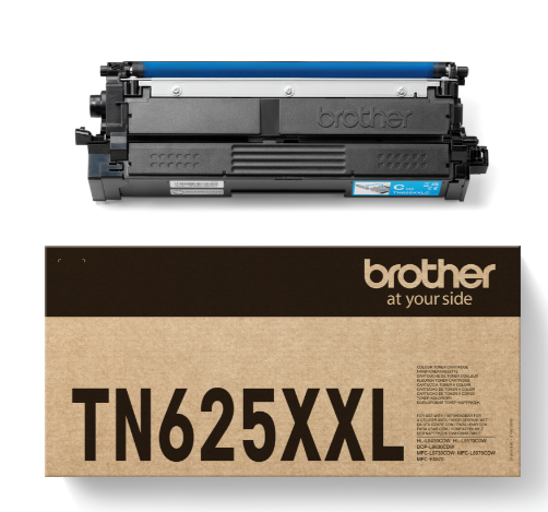 orig. Toner Brother TN-625XXLC ca. 6.500 Seiten cyan/blau