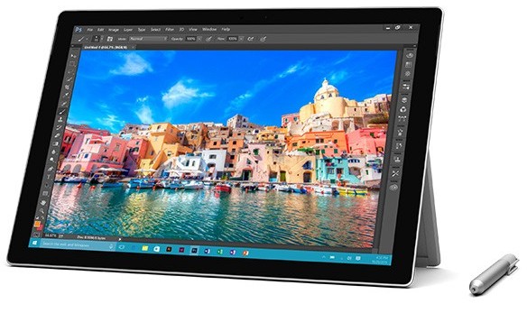 Geb. Microsoft Surface Pro 4 i7-6650U (2x2,2) / 8GB DDR3 / 256GB SSD / Win 10 Pro / 2.Wahl