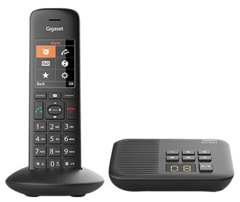 Gigaset · C570A Schnurlostelefon DECT Clip mit AB schwarz