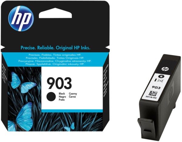 orig. Tintenpatrone HP 903 T6L99AE, black/schwarz, ca. 300 Seiten