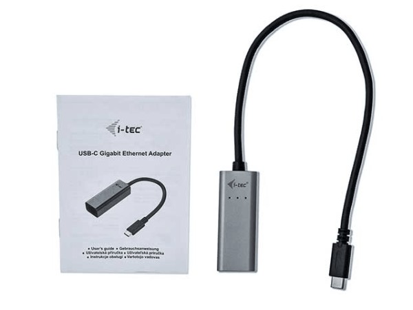 I-Tec USB 2C auf Gigabit Ethernet Adapter 1x USB C/RJ-45 C31METALGLAN