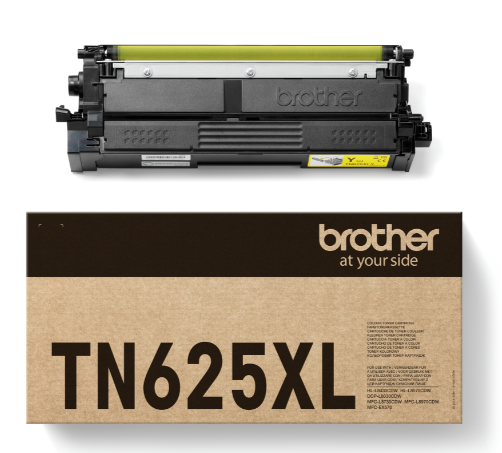 orig. Toner Brother TN-625XLY ca. 4.500 Seiten yellow/gelb