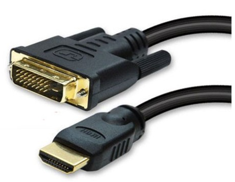 HDMI - DVI Kabel 2 Meter St/St.