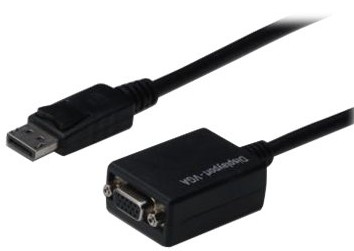 Assmann DisplayPort Adapterkabel ST/VGA BU 0,15m AK-340410-001-S