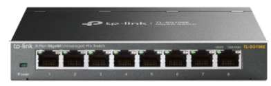 TP-Link TL-SG108 Switch 8xGbit, Unmanaged Schwarz