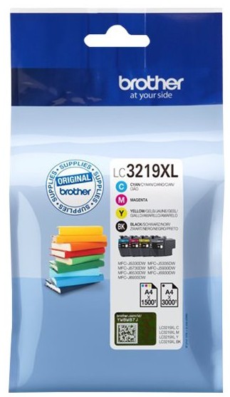 orig. Brother Tintenpatrone LC-3219XLVALDR Multipack