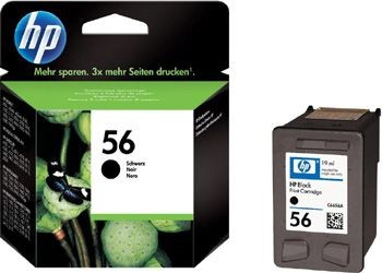 Orig. Tintenpatrone HP C6656AE Nr.56 black/schwarz