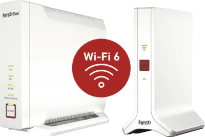 AVM FRITZ!Mesh Set 4060 Wlan-Router + 3000AX Repeater AT FH