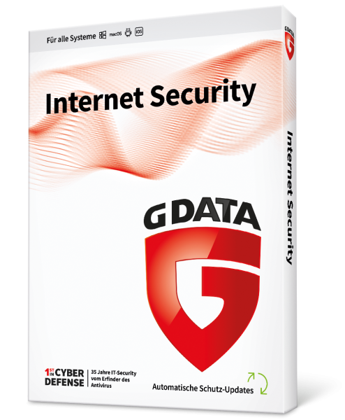 GDATA Internet Security 1 User für 1 Jahre Downloadlizenz Vollversion - Key only