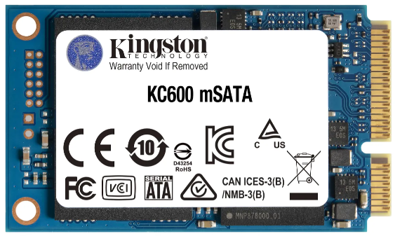 Kingston SSD Now 512GB KC600mSATA - SKC600MS/512G