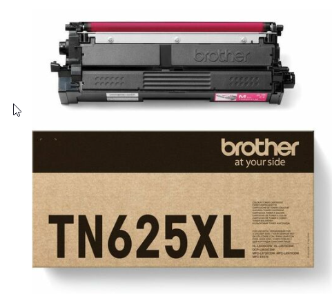 orig. Toner Brother TN-625XLM ca. 4.500 Seiten mangenta/rot