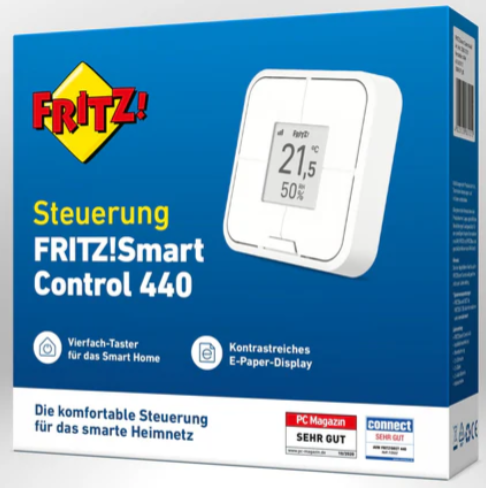 AVM FRITZ!Smart Control 440 Drahtloser Schalter - Beleuchtung, Kühler