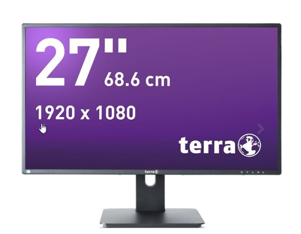 TERRA LCD/LED 2756W PV V4, 27", schwarz, GREENLINE PLUS