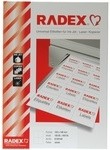 Radex Etiketten, 105 x 148 mm, L105148R rot