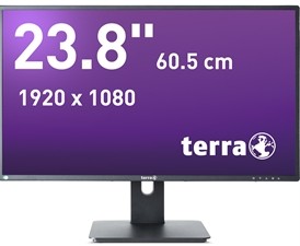 TERRA LED 2456W 24" PV V3 IPS schwarz DVI, DP 1.2, HDMI GREENLINE PLUS