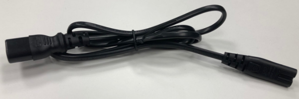 Flexson Verlängerungskabel für SONOS 1 m lang gerader Stecker, schwarz