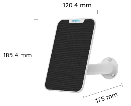 Reolink Solarpanel 1 (3 Watt) weiß für akkubetriebene Reolink Überwachungskameras