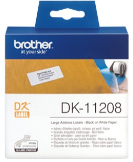 Brother Endlosetiketten Papier DK-11208, 90 x 38 mm