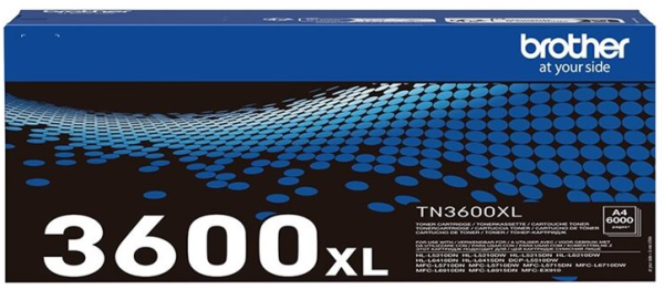 orig. Brother Toner TN-3600XL black/Schwarz, ca. 6.000 Seiten