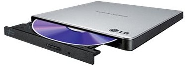 LG GP57EB40 - DVD-Brenner - Laufwerk silber - DVD±RW (±R DL) / DVD-RAM - 8x/6x/5x - USB 2.0 extern