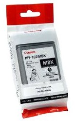 orig. Tintenpatrone Canon PFI-102MBK matte Black/matt Schwarz