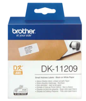 Brother Endlosetiketten Papier DK-11209, 29 x 62 mm