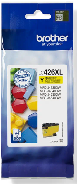 Orig. Tintenpatrone Brother LC-426XLY Yellow/Gelb für ca 5000 Seiten