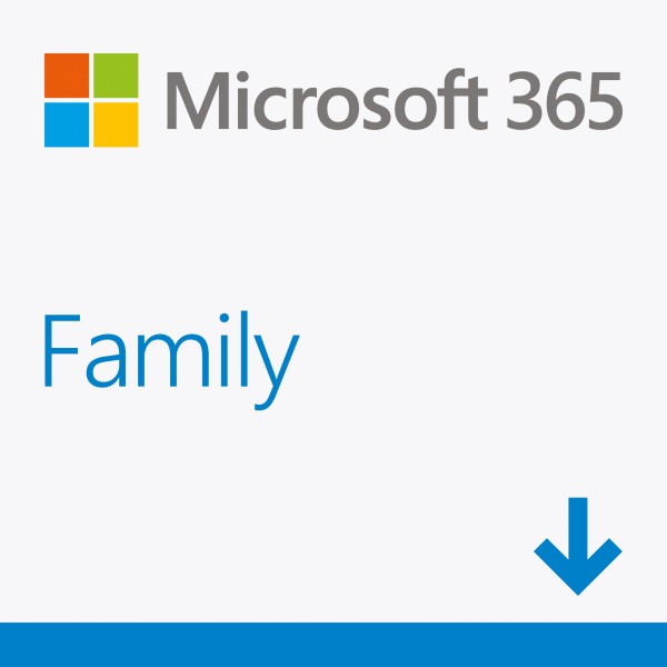 ESD Microsoft Office 365 Family - 6 User (PC/MAC), 1 Year - Download