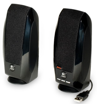 Logitech S150 Digital USB - Lautsprecher - für PC - USB - 1.2 Watt (Gesamt) - Schwarz