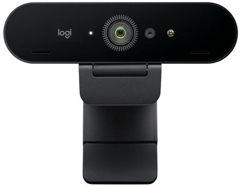 Logitech Webcam BRIO 4K REFRESH Ultra HD, Windows Hello 4096x2160, Audio, USB, Externe Abdeckblende